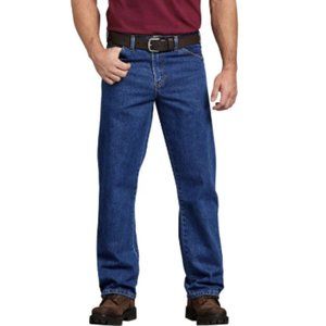 Regular Straight Fit 5-Pocket Denim Jeans 40x29